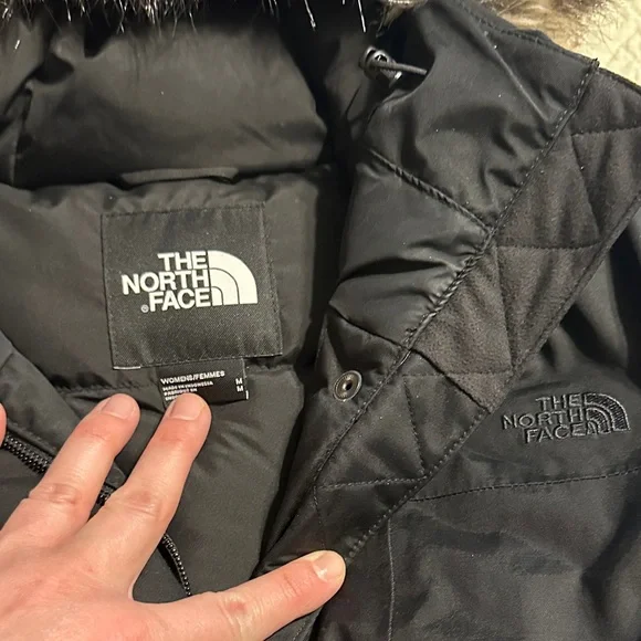 Women's North Face Arctic Down Parka - Picture 2 of 5
